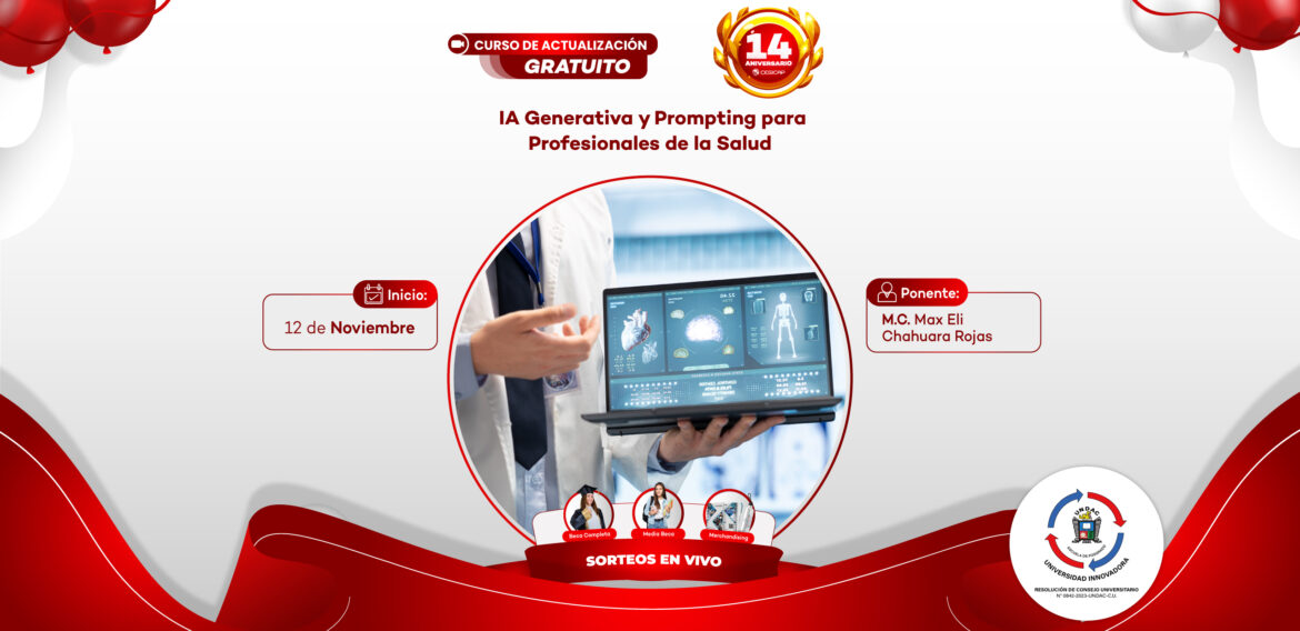 CONTACTO:  922 873 872 – SRTA. INDIRA CACHAY